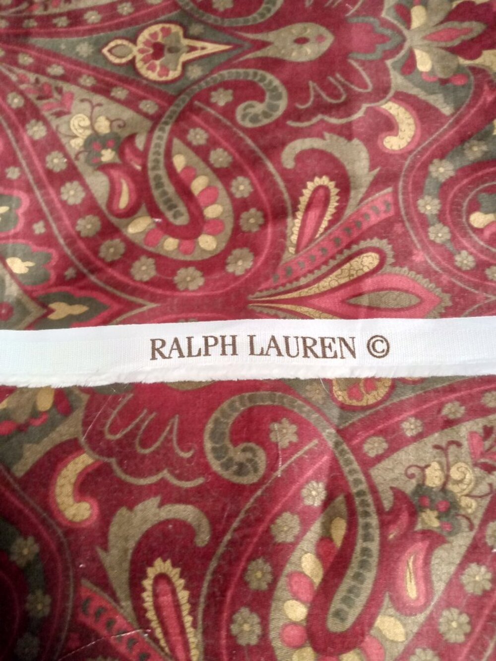 Ralph Lauren Fabric Cushion Covers! 100% CANADIAN MADE by Fiveeffs Inc. 2/110